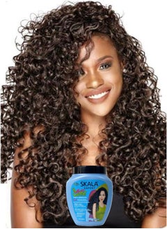 SKALA Brazilian Mais Cachos (2 in 1) Hair Conditioning Treatment Cream  and Styling, Combing for Curly and Wavy Hair, Specifically Designed for Curly Hair Types Powerful Formula Provides Deep Hydration, Nourishment and Control for Stunning Defined Curls 1000g  - Image 5