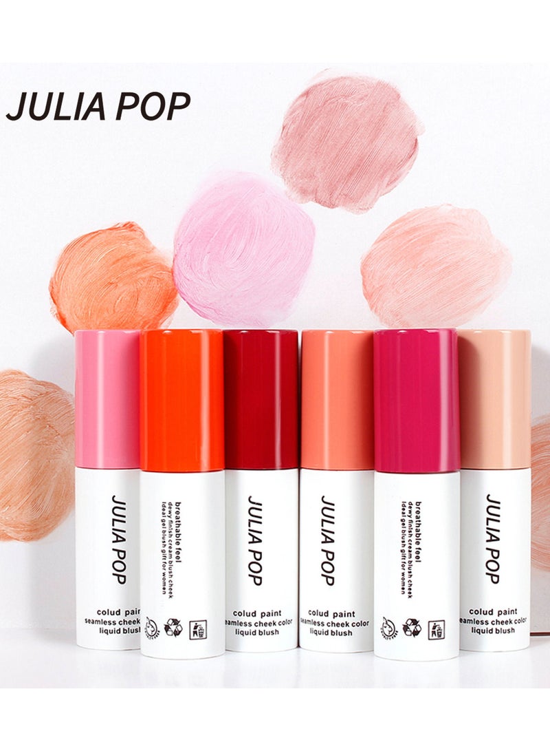JULIA POP Velvet Seamless Cheek Liquid Blush 01  - Image 2