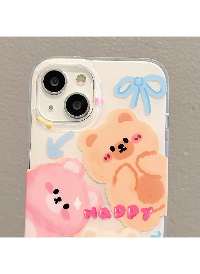 زبون جراب هاتف IMD بنمط حيوان لطيف لهاتف iPhone 13 Pro - Image 4