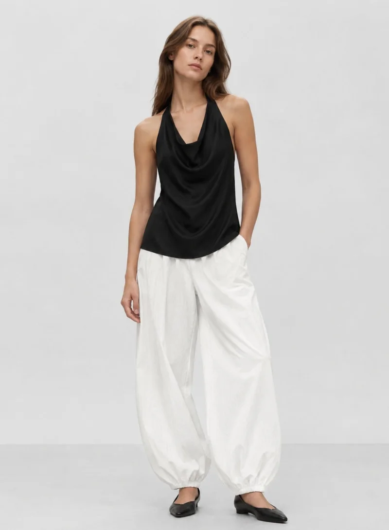 فيرو مودا VMCHARM Halterneck Top Woven