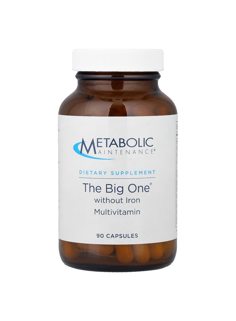 Metabolic Maintenance The Big One® without Iron, 90 Capsules