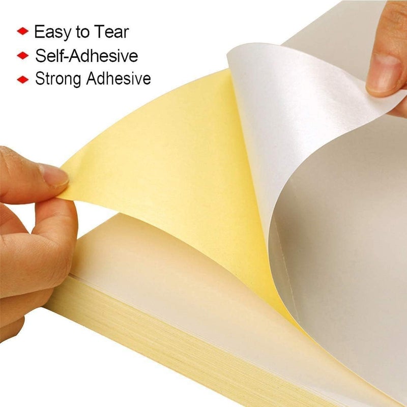 A4 Glossy Sticker Paper - 20 Sheets - Printing, Sticker Making, Office Stickers, Mailing - Image 4