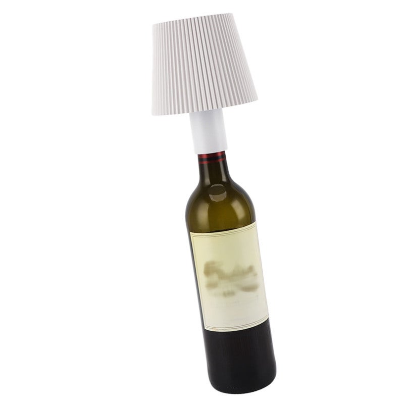 LED Bottle Lamp with 4 Color Temperatures Adjustable Brightness - Premium Aluminum IP54 Waterproof Cordless USB Rechargeable Night Light for Home Outdoor Bar Decor - Image 4
