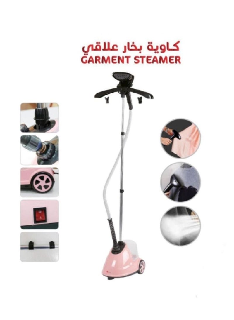Generic Steam Iron 220V 1.5L 1600W DLC-530 Pink/White 