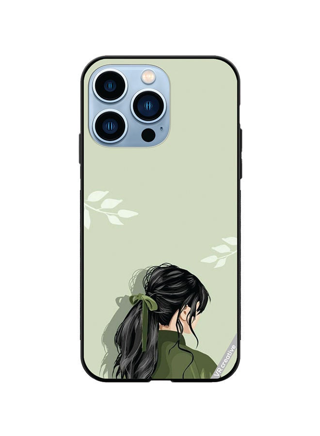 VR CREATIVE Protective Case Cover For Apple iPhone 13 Pro A Girl Design Multicolour - Image 1