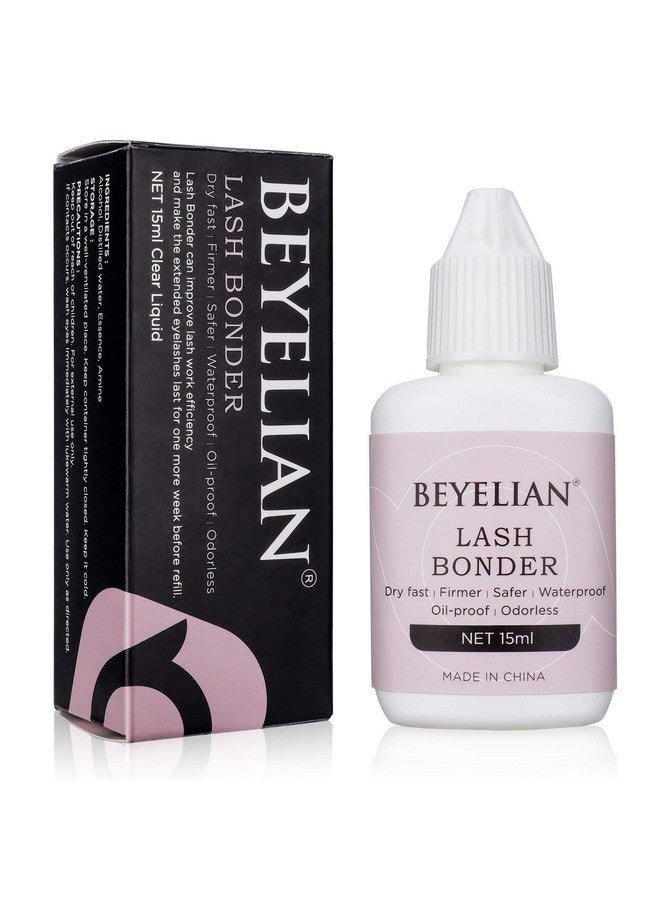 BEYELIAN Lash Bonder For Eyelash Extension Lash Sealant Super Bonder Longer Retention Can Wash Face Free Help Glue Bond Better Glue Primer Accelerate Drying Time Low Irritation Water Oil Proof - Image 1