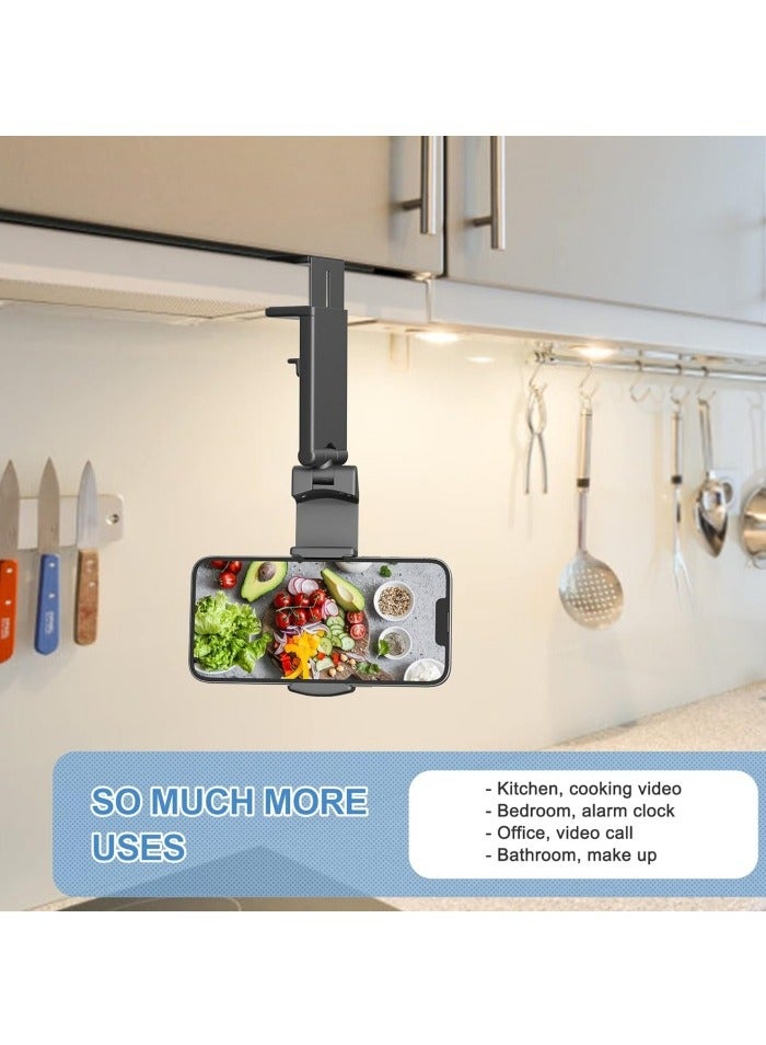 Universal in Flight Airplane Phone Holder Mount. Hands Free Viewing with Multi-Directional Dual 360° Rotation. Pocket Size Must Have Airplane Travel Essential Accessory for Flying  - Image 4