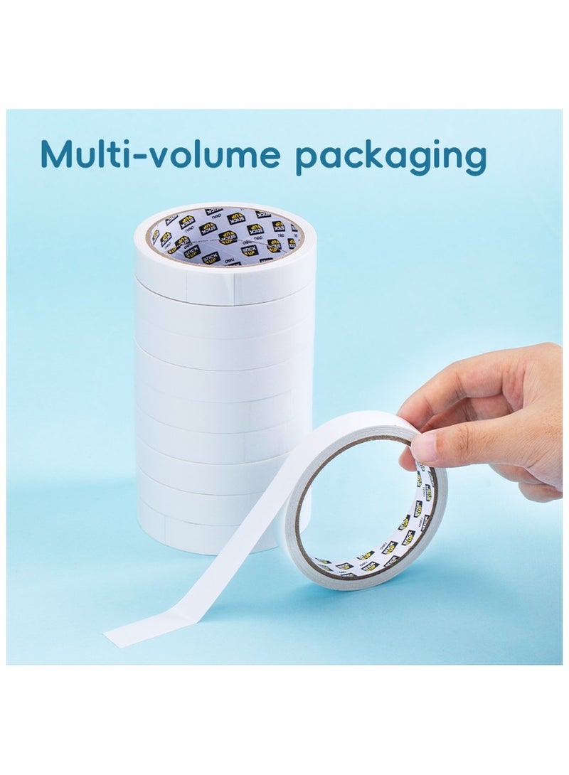 Deli EA364 Double-Sided Tape 18mm×10y, 16 Rolls – ideal for crafts, mounting & office use - Image 2