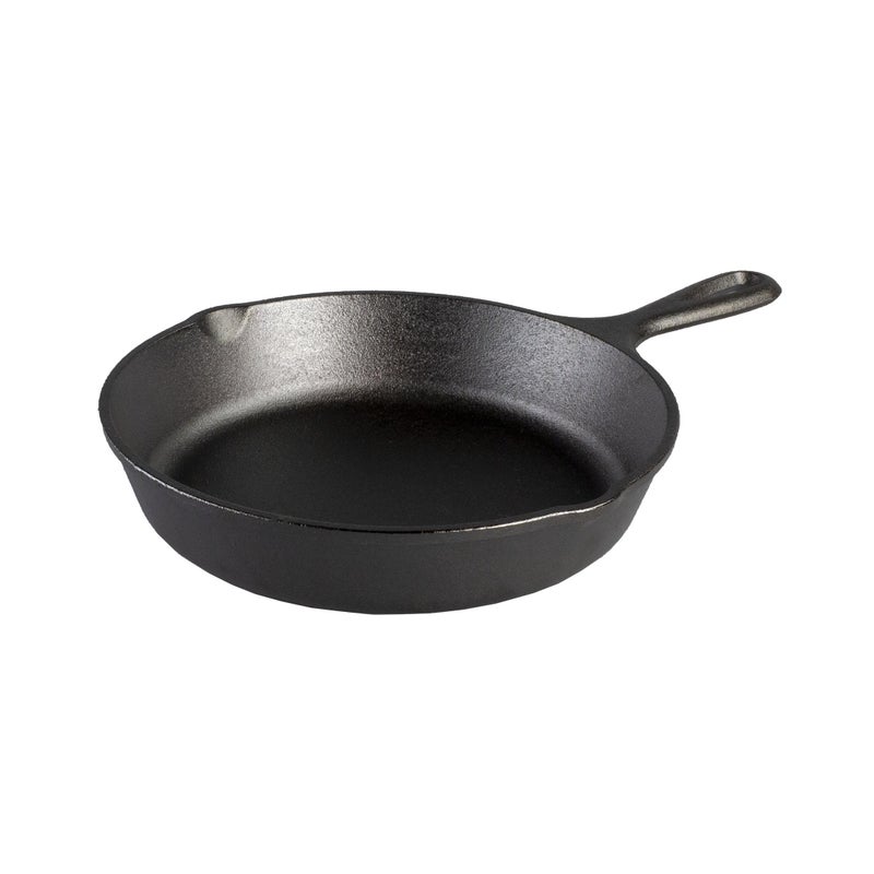 Lodge Seasoned Cast Iron Skillet - PFAS-Free, Non-Toxic Cookware - Use with an Oven, Stove, Grill, or Campfire - Naturally Non-Stick & Oven Safe - 9 Inches - Image 3