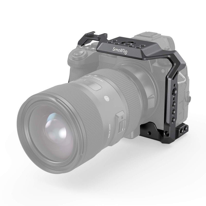 SmallRig S5 S5D Cage Kit for Panasonic LUMIX S5 S5D Camera, Aluminum Alloy Camera Cage with NATO Rail and Cold Shoe Mount for Microphone and Light 2983 - Image 1