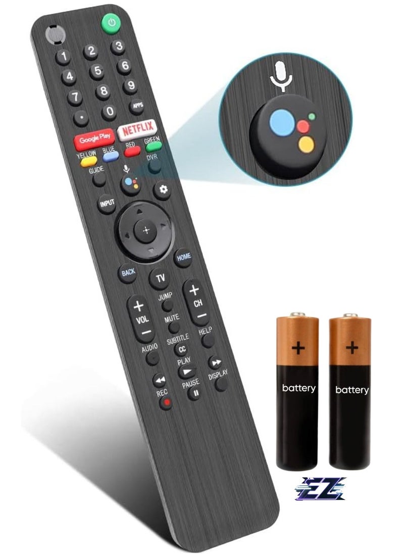 BGM Universal Voice Remote Control RMF-TX500U Bluetooth Remote Control for Sony Android TV 4K Ultra HD LED Internet KD XBR UHD LED 43 48 49 55 65 75 85 77 85 98 inch with battery - Image 1