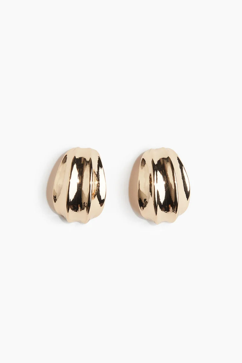H&M Fluted Earrings