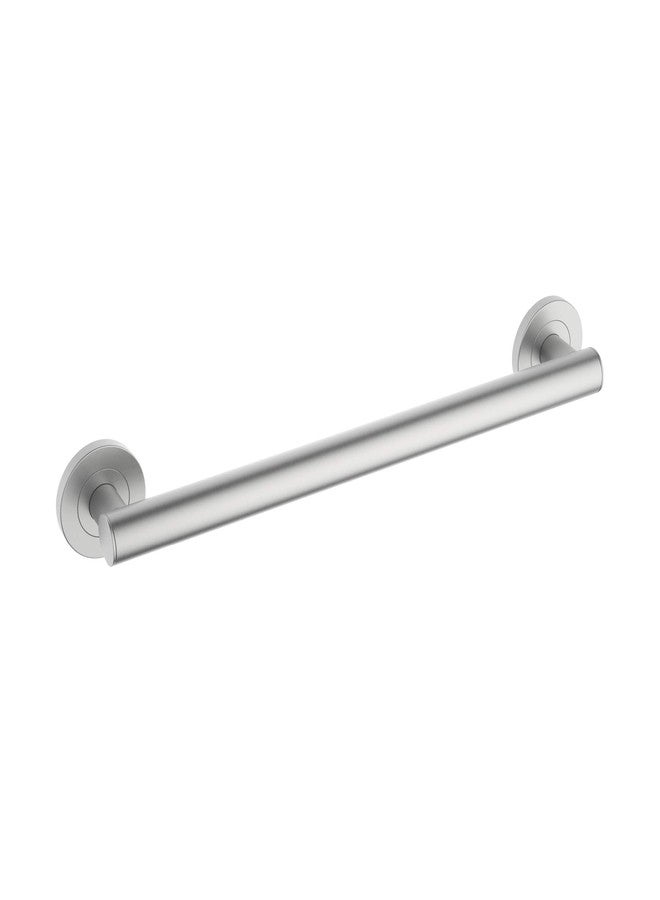 KIBI 18 Inch Stainless Steel Grab Bar for Bathtubs and Showers | Straight Shaped Grab Bar, Shower Safety Bathroom Grab Bars for Seniors, Anti Slip Shower Handles for Elderly, Brushed Nickel - Image 1