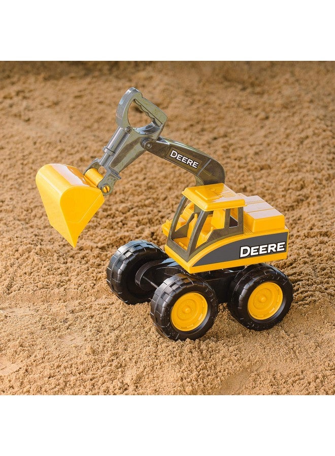 جون دير رمل لعبة حفارة مغرفة كبيرة مع إمالة سرير تفريغ ألعاب البناء الإحباط التعبئة والتغليف الحرة Ffp 15 بوصة - Image 5