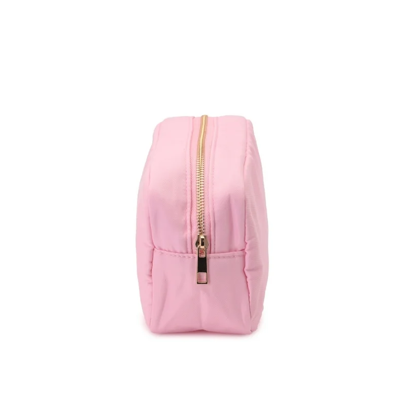 The Happy Tribe  Personalised Medium Pouch, Baby Pink for Women | Best Price UAE