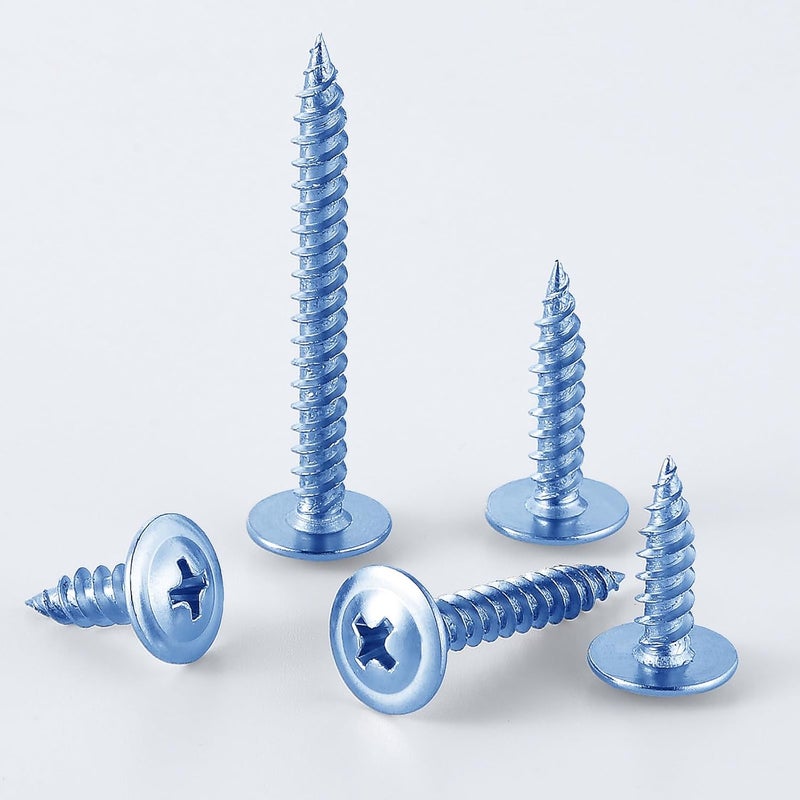 Wensilon Store (300 pcs) #10×3/4" Phillips Truss Head Wood Screws Galvanized Iron Quick Metal Self Tapping… - Image 5