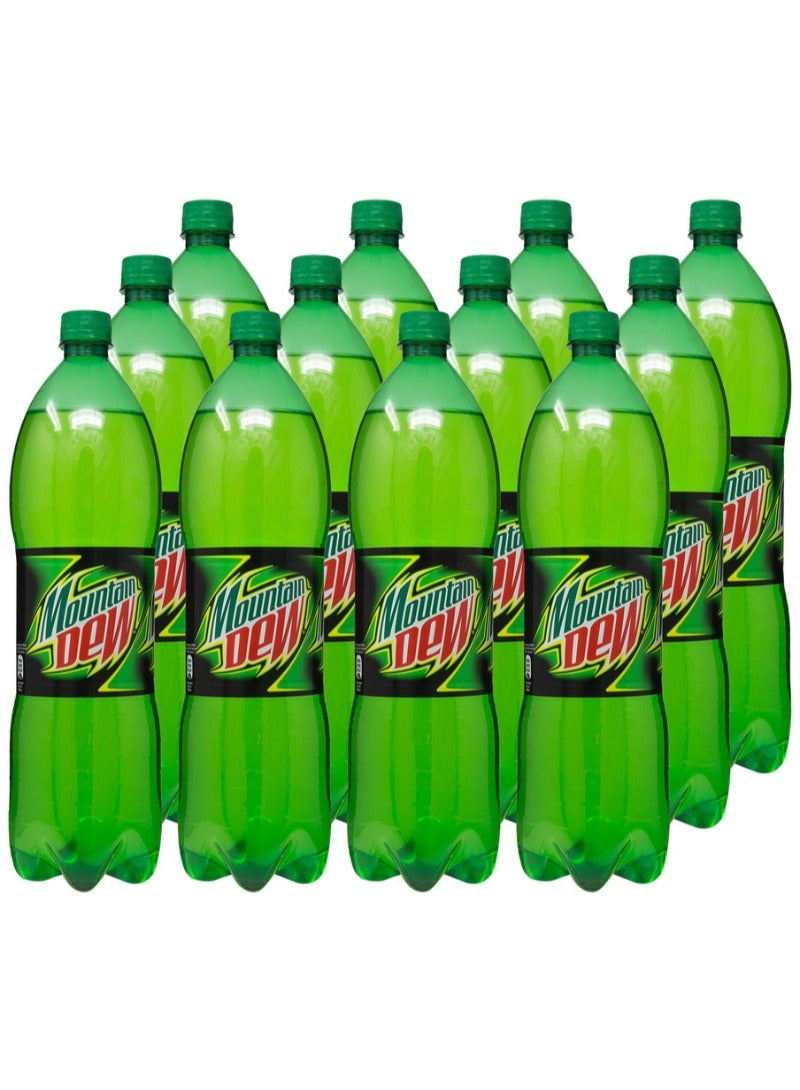 Mountain Dew زجاجة مشروب غازي عادي - Image 1