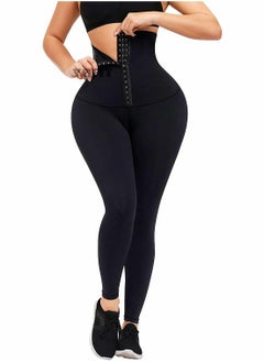 Excefore High Waist Corset Leggings, Gym Leggings ​Women Hourglass Body Shaping Trainer（S）  - Image 1
