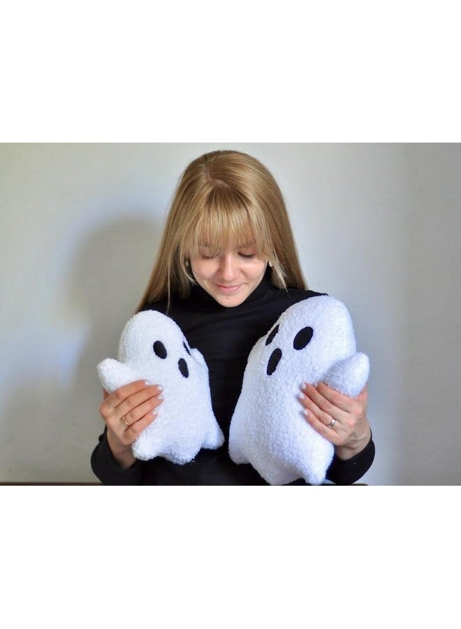 Tickles Tickles Halloween Special Ghost Soft Stuffed Plush Pillow Toy for Kids Boys & Girls (Size: 25 cm Color: White)  - Image 2