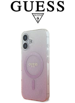 iPhone 16 Case, phone case supports magsafe and wireless charging, iphone case with elegant gradient Pink design with original logo and design approved by the global brand GUESS - pzsku/Z31941D1F0986A37562E0Z/45/_/1739952807/7b95a3f0-009d-4dc1-96f6-99d8aa0355da