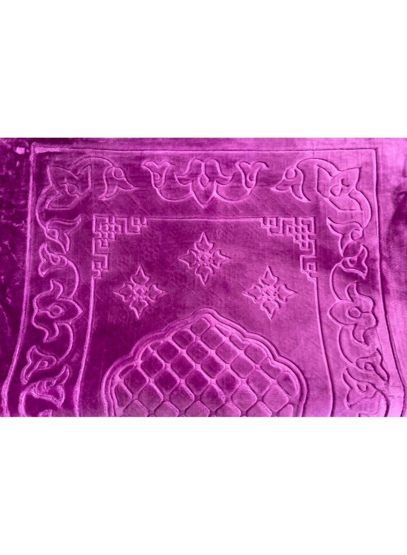 Sleep x Factory Crushed Velvet Prayer Mat - Purple  - Image 2