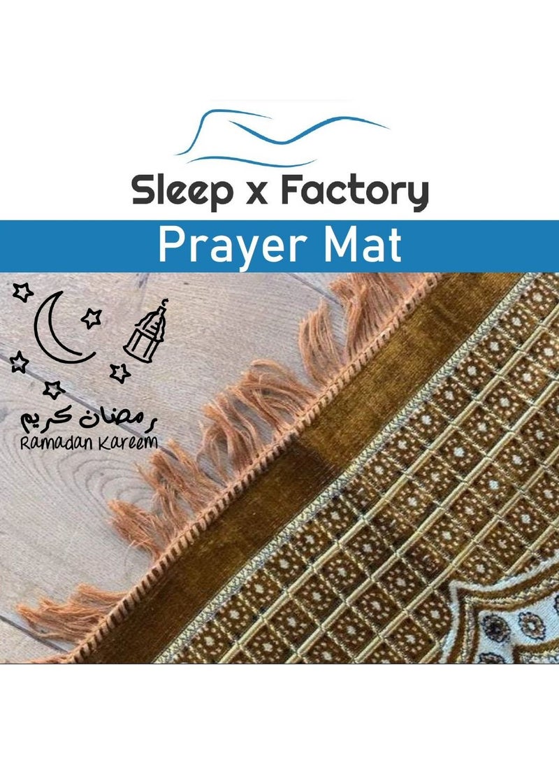 Sleep x Factory Crushed Velvet Prayer Mat - Purple  - Image 3