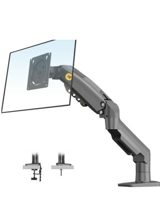 F80 Monitor Desk Mount Stand, Full Motion Swivel Monitor Arm with Gas Spring for 17''-30'' Monitors (Within 2kg to 9kg), Computer Monitor Stand (Black) - pzsku/Z31943CD927E3B08C7DFBZ/45/_/1736835324/190c6a7b-66d5-4f43-a609-e0096f7cc58c