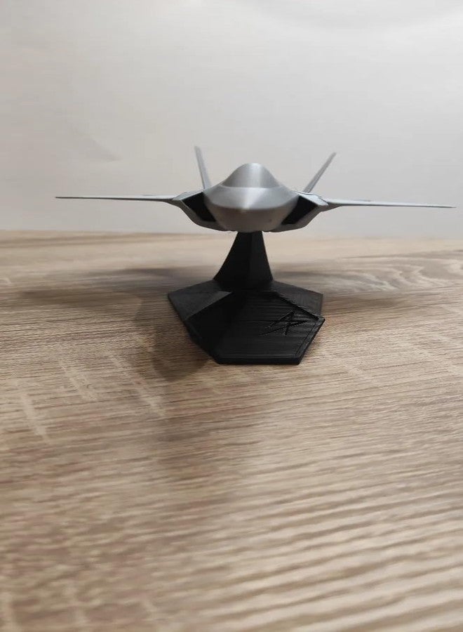 3D CRAFT Military Fighter Jet Model, Die-Cast Plastic Aircraft Replica,Multicolor,Figure Toy - Image 4