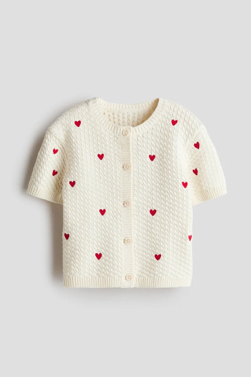 H&M Short-sleeved cardigan