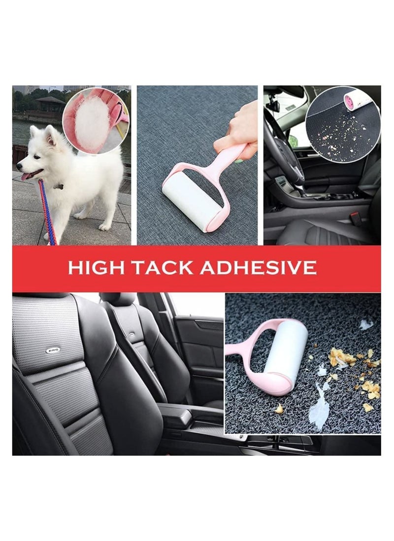 BELLSBERRY - Lint Roller, lint remover for clothes, [1 handle + 9 rolls of paper] Super Sticky Pet Hair Remover Kit - Image 1