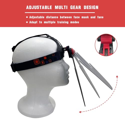 bibahala Headgear Blocking Guards Basketball Defensive Mask 2nd Generation 3D Eye-Blocking Shooting Dribble Mask Guard Shooter Jump Shot Basketball Associates Training Equipment (Dribbling Style) - Image 5