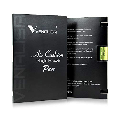 V VENALISA VENALISA Air Cushion Magic Powder Pen 15g nail art Laqcuer Mirror Effect Nail glitter Fast Design manicure Makeup Holographic chrome VenMPPTA07 - Image 5