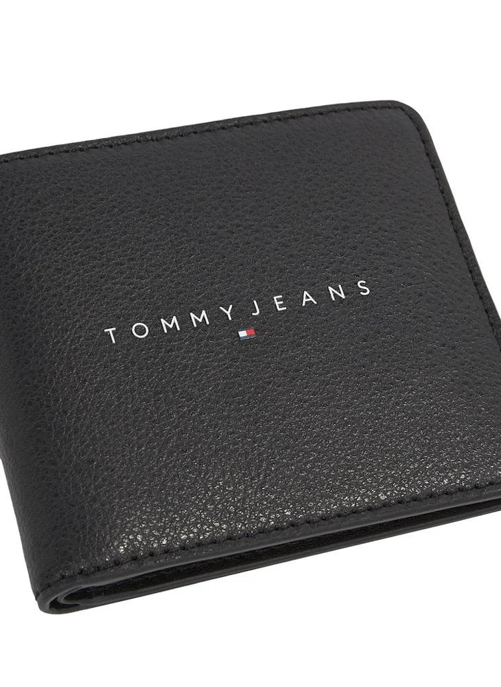 TOMMY JEANS Logo Print Linear Bifold Wallet