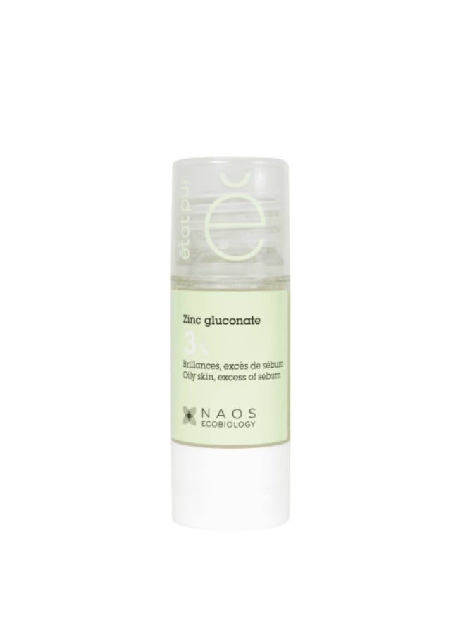 Etat Pur Zinc Gluconate 3% Pure Active 15ml - Image 1
