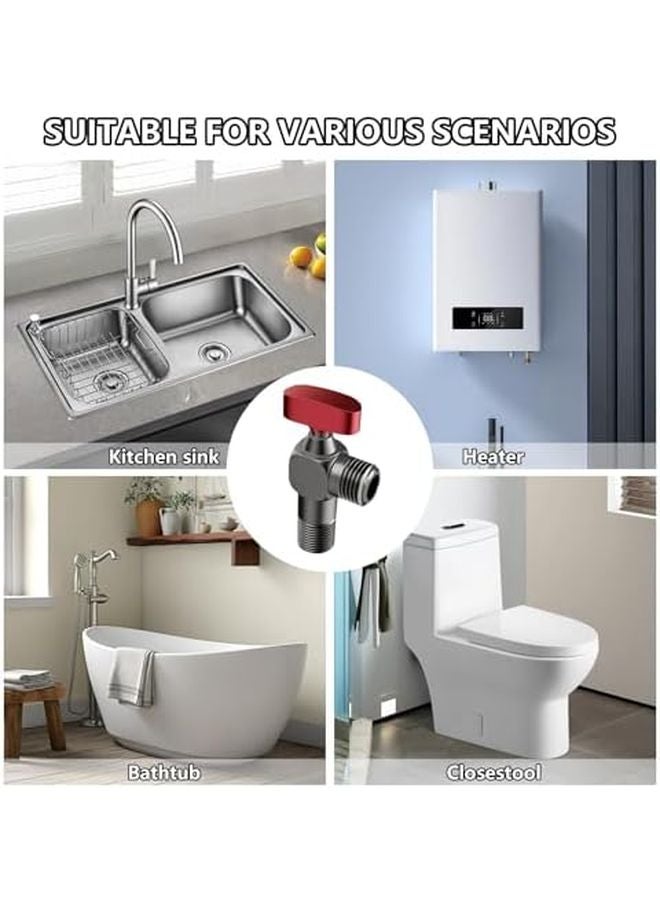 Blue Easy Install Tankless Water Heater Service Valves With Pressure Relief Valve - Image 3