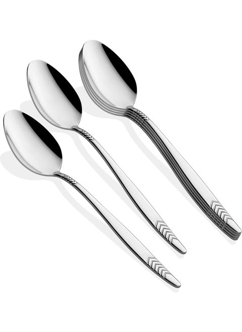 Hera Dessert Spoon 6 Pieces 18/10
