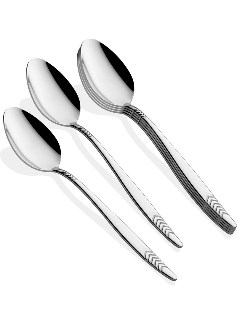 Onon Hera Dessert Spoon 6 Pieces 18/10  - Image 1