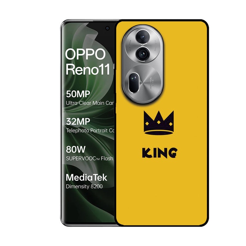 EYE CATCH Printed Protective Case Cover For Oppo Reno 11 Pro -  King - Image 1
