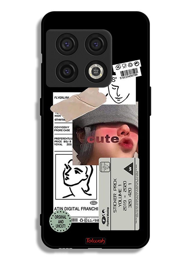 Tolwak OnePlus 10 Pro 5G Protective Case Cover Cute Sticker - Image 2