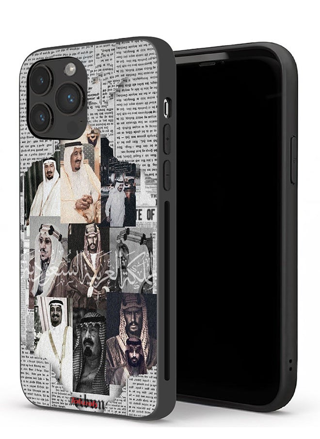 Tolwak - Apple iPhone 13 Pro Max Protective Case Saudi Kings In News Paper - Image 1