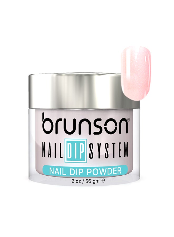 Nail Dip Powder Dip And Buff System Color 56gm, French Nail Art Starter Manicure Salon DIY At Home Odor Free And Long Lasting No Needed Nail Lamp Curing BDK009
