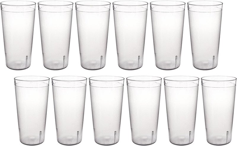 New Star Foodservice  RestaurantGrade Beverage Tumblers Clear Set of 12 20 oz - Image 1