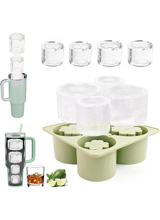 Generic - Ice Cube Tray for Large Cup, Ice Maker Easy Release Ice Cube Molds for Ice Drink Juice Coffee - Image 1