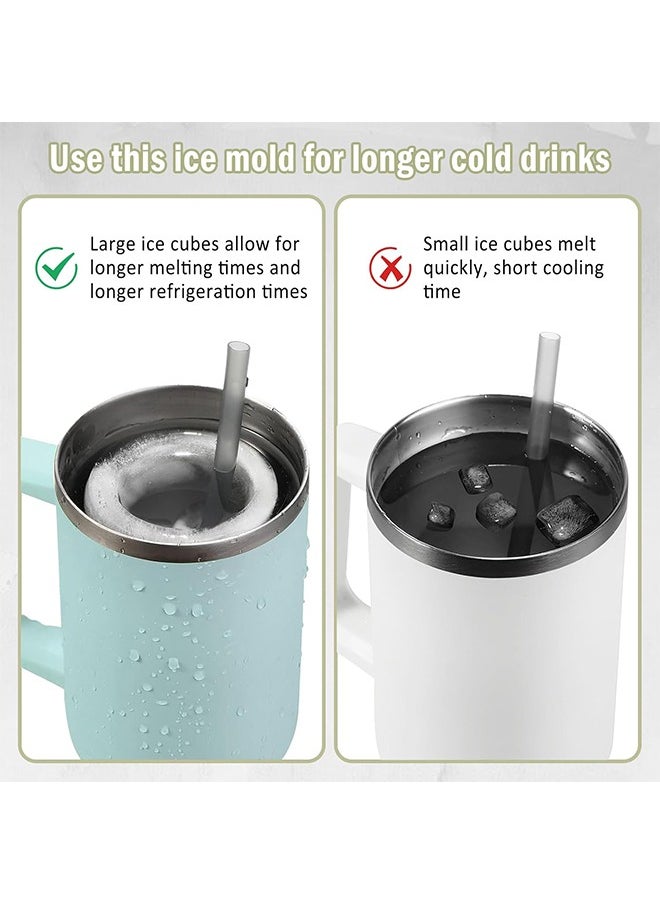 Generic - Ice Cube Tray for Large Cup, Ice Maker Easy Release Ice Cube Molds for Ice Drink Juice Coffee - Image 1