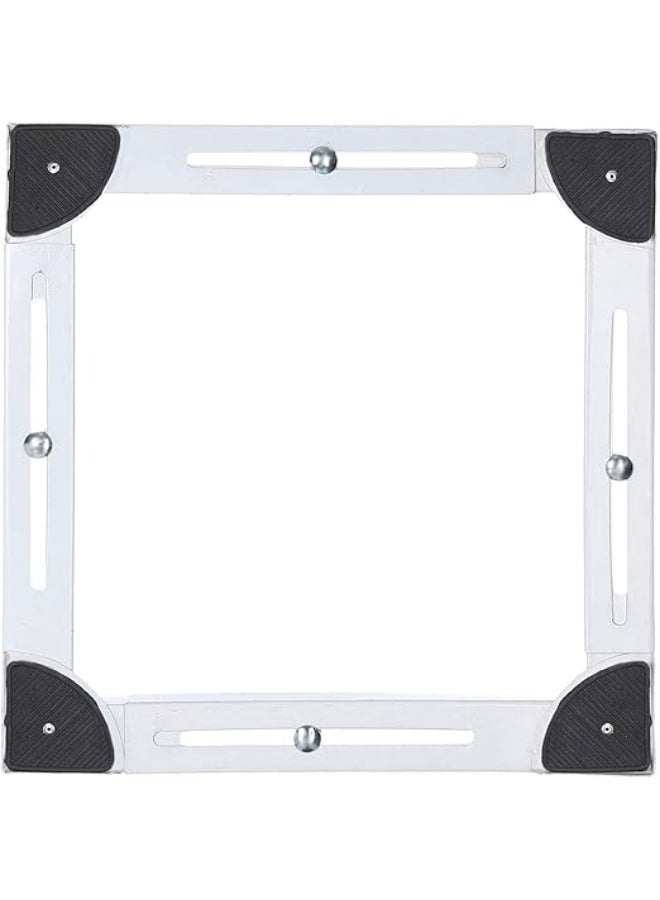 Refrigerator Base - Silver - Heavy Duty, Adjustable Height, Easy to Clean, Suitable for Various Fridge Sizes - Image 2