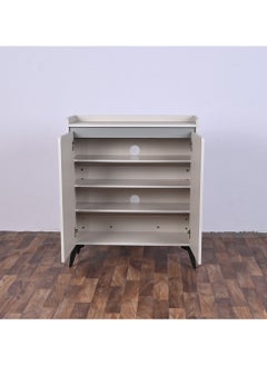watheer Multipurpose 2-door shoe cabinet, white, 80 x 32 x 95 cm  - Image 5