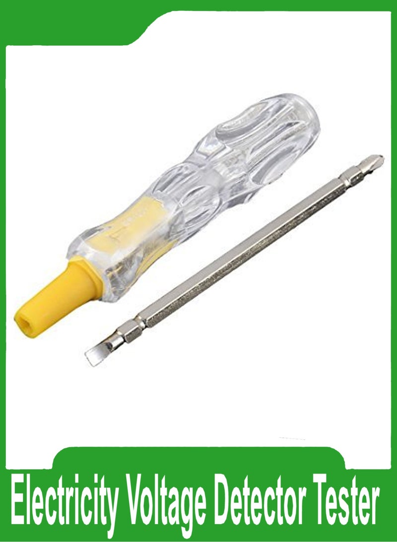 Electricity Voltage Detector Tester crewdrivers 2Pcs(Probador de detector de voltaje de electricidad antideslizante Destornilladores - Image 1