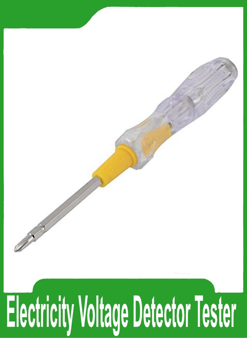 Electricity Voltage Detector Tester crewdrivers 2Pcs(Probador de detector de voltaje de electricidad antideslizante Destornilladores - Image 2