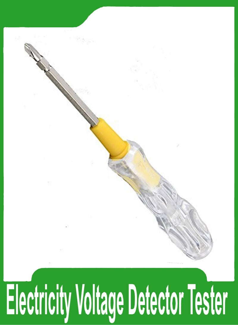 Electricity Voltage Detector Tester crewdrivers 2Pcs(Probador de detector de voltaje de electricidad antideslizante Destornilladores - Image 3