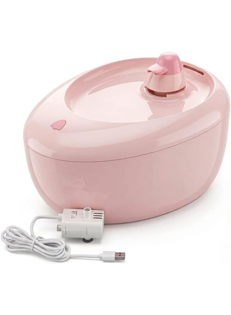 Transparent Cat Water Fountain – Smart Automatic Drinking Dispenser with Ultra-Quiet Pump - Image 1